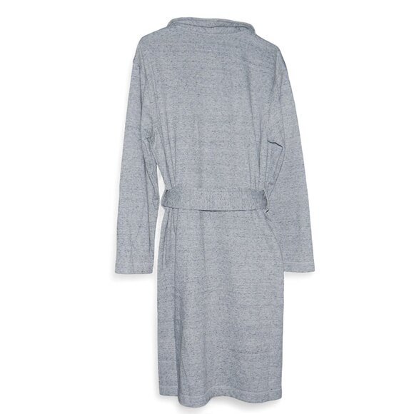 Ugg Men's Luxury Robe Pockets Grey Men's Size L/XL Heavyweight Thermal Warm NWT - Picture 11 of 13